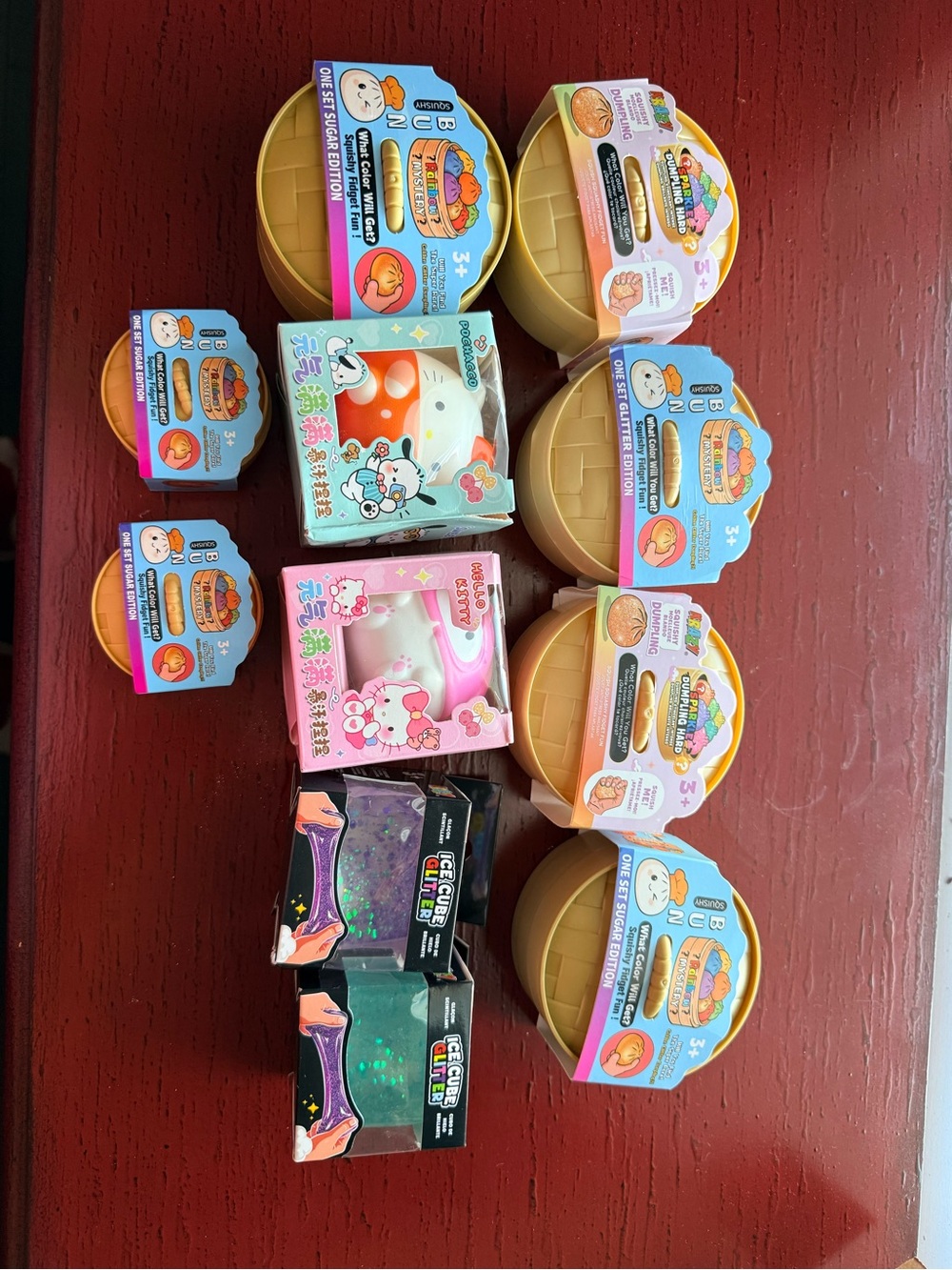 Assorted Dumplings and Squishy Set